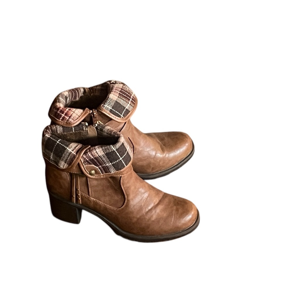 Patriza Style Medium Brown Steppe Booties - Picture 2 of 6